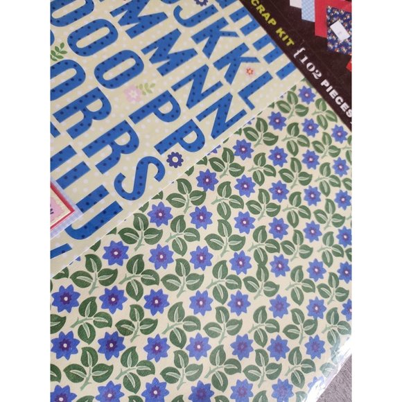 Marcella by K Scrapbook Kit Made Simple Floral 3D Stickers 102 Pieces NEW #51 - Picture 7 of 9